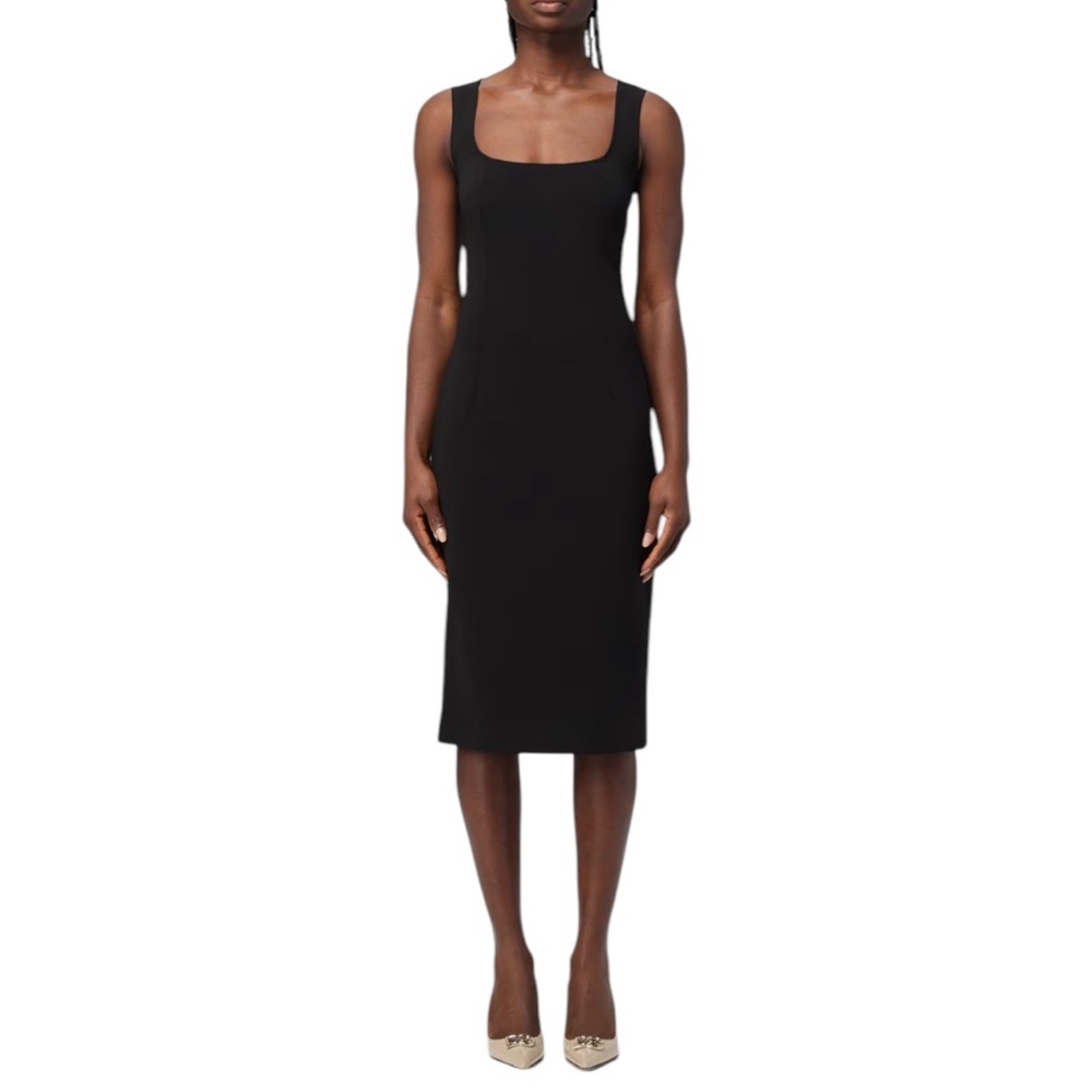 Dolce & Gabanna Sheath Dress Charcoal Sz 38 - Picture 5 of 15